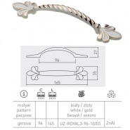 ����� ��������� UZ-ROYAL3-96-10-03 GENOVO L= 96 �� ����� + ������ GTV (16625)